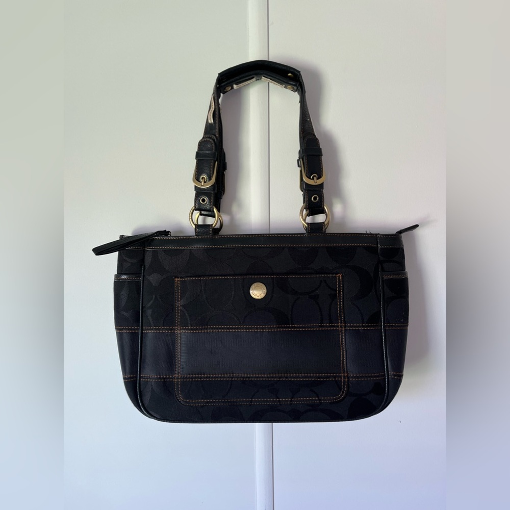 Coach Black and Gold Women's Bag